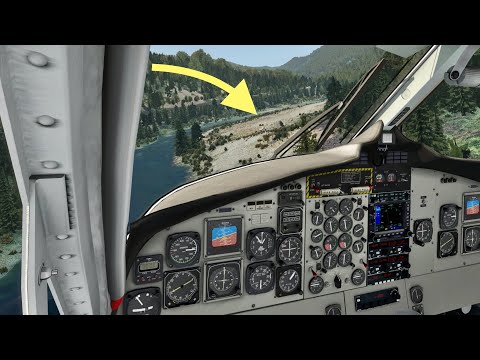 The Most CHALLENGING Bush Airstrip - WORST Place To Be A Pilot!