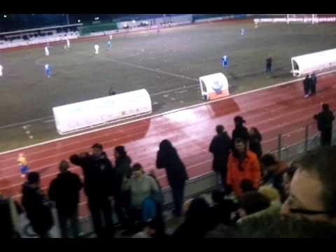 Vesoul - Racing club de Strasbourg chant Humba et but RCS