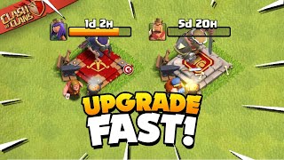 Secrets to Upgrade Heroes Fast (Clash of Clans)