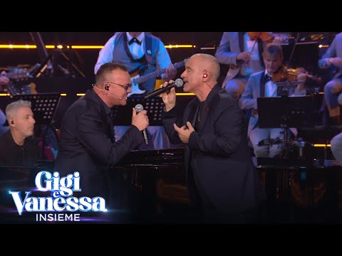 Gigi and Vanessa Together - Eros Ramazzotti and Gigi D'Alessio Sing "Adesso Tu"