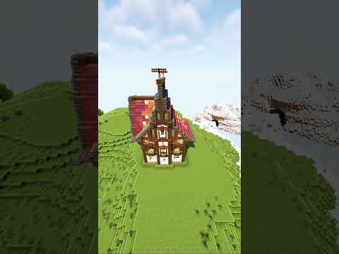 iMPERIAL spade - Minecraft how to build a fantasy house #minecraft #minecraftpc