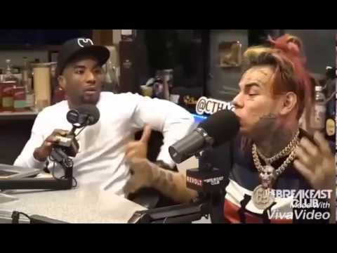 Tekashi 6ix9ine VS Charlamagne at BREAKFAST CLUB