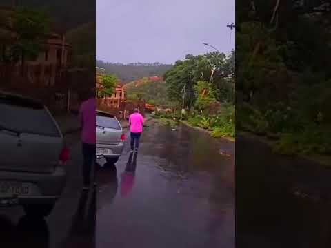 Chuva de granizo em João Monlevade MG.