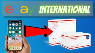 Ebay International Shipping From Your Phone! How to Print Global Shipping Labels Tutorial