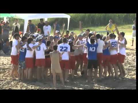 ECBU 2013 - Grand Masters France champions d'Europe de beach Ultimate