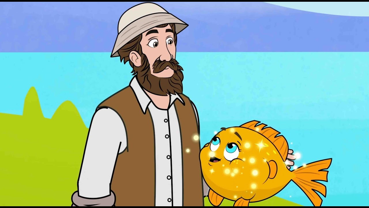 Le Pêcheur et sa Femme | Conte | Dessin Animé avec @lesptitszamis