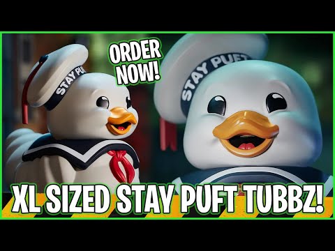 Giant Stay Puft Marshmallow Man TUBBZ toy is now in stock!