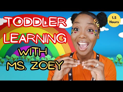 Toddler Learning With Ms.Zoey (toddler speech therapy videos 1 year old)