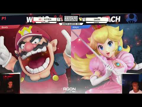 BrookLAN Brawls 45 - MBS | BeatyBean (Wario) v. Samsora (Peach) - Winners Round 4
