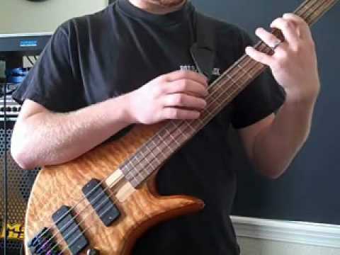 2 handed bass tapping in 16th notes.