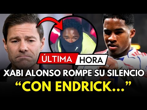 🚨XABI ALONSO PIDE PERDÓN A ENDRICK Y RECONOCE QUE SE EQUIVOCÓ BRUTALMENTE CON ÉL