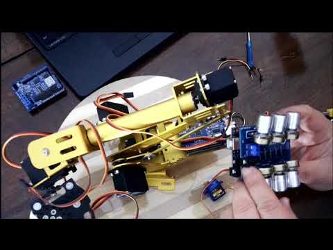 PART 1. REALIZATION AND PROGRAMMING OF A ROBOTIC ARM WITH CLAW 7 D0F (BRACCIO ROBOTICO CON ARTIGLIO)