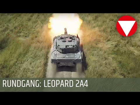 Rundgang um den Leopard 2A4