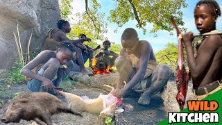 Discover The Hadzabe’s Tribe Unique Ways Of Surviving In The WILDERNESS | wild kitchen