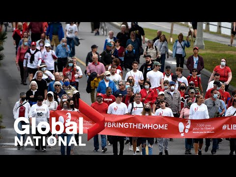 Global National: Sept. 5, 2021 | March held in Ottawa for Canadians detained in China for 1,000 days