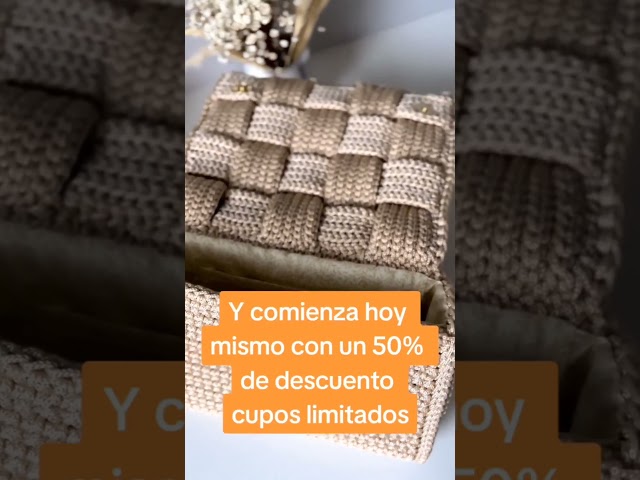 Vídeo relacionado con Hobby Gift Bolsa artesanal exclusiva, bandolera, bolsa de tejer, almacenamiento de hilo, mochila escolar, 13 x 36 x 31cm, lunares rojos
