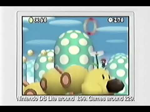 New Super Mario Bros, DS (Nintendo, 2006) UK TV ad