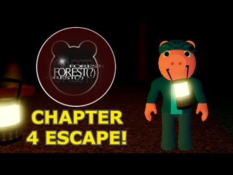 How to ESCAPE CHAPTER 4 - FOREST in PIGGY: THE RESULT OF ISOLATION! - Roblox