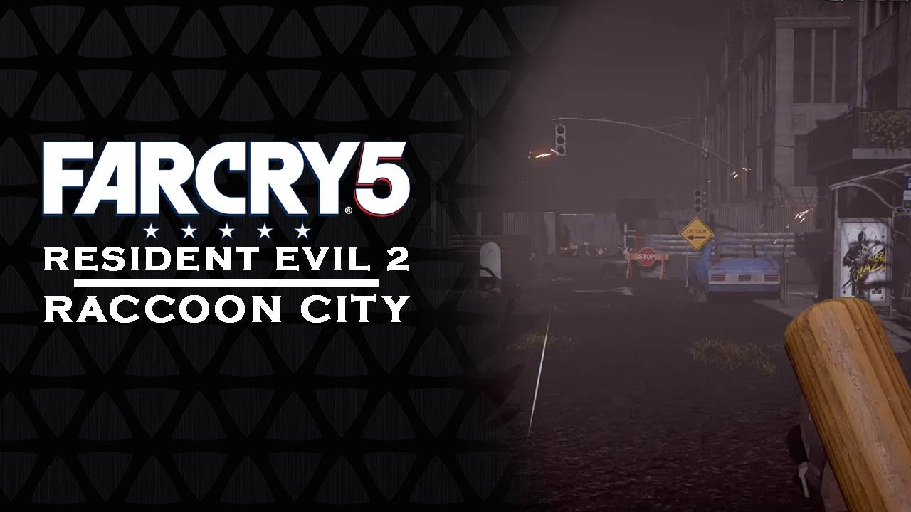 FAR CRY 5 - RESIDENT EVIL 2 | Raccoon City inspired Arcade Mode Map [FC5] - YouTube