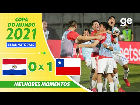 Gols e lances de Paraguai x Chile
