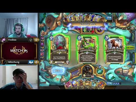 FroStee vs blitzchung - Division B - Hearthstone Grandmasters Asia-Pacific 2020 Season 1 - Week 4