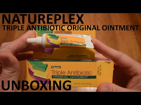 Unboxing Natureplex Triple Antibiotic Original Ointment