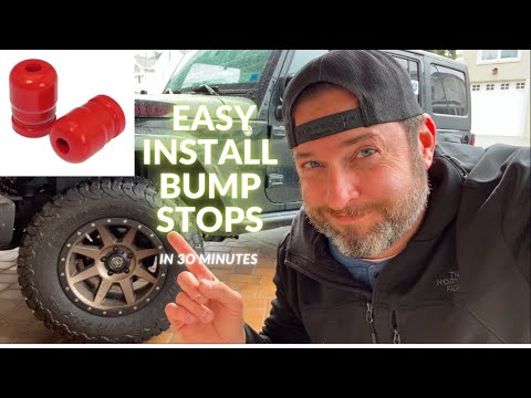 JEEP BUMP STOP INSTALL - Fast and Easy