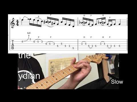 Lick of the day 34 - G Mixolydian
