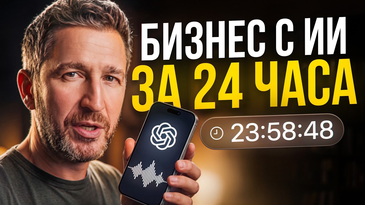 От идеи до первых денег за 24 часа с ИИ