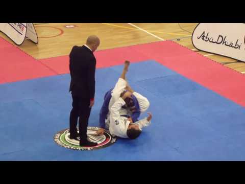 Jamil Khan Alvaro vs Joe Lourenco - British National Pro 2017 - Blue Master 2 - 77kg