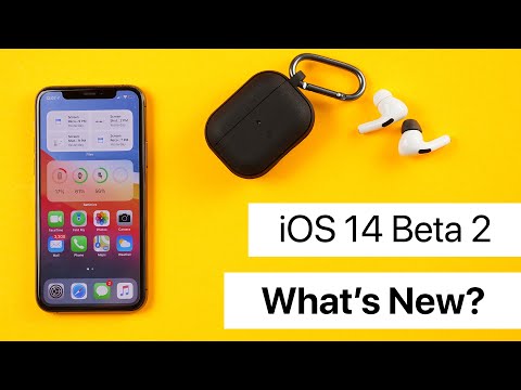 New features in iOS 14 beta 2
