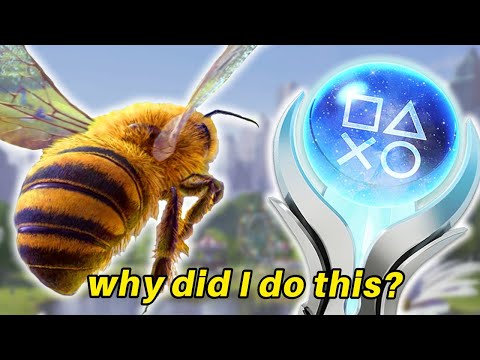 I Platinum’d Bee Simulator, it was the WORST game I’ve ever played