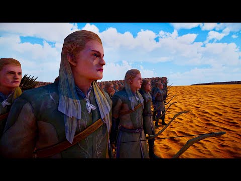 20,000,000 ORCS vs 20,000 LEGOLAS | UEBS 2