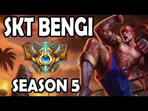 SKT T1 Bengi Lee Sin vs Kha'Zix Jungle Ranked Challenger Korea