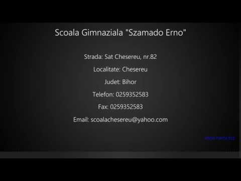 Scoala Gimnaziala "Szamado Erno" Chesereu