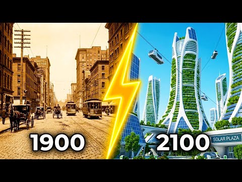 Evolution of New York City (Times Square) | From 1600 to 2100 | AI Animation