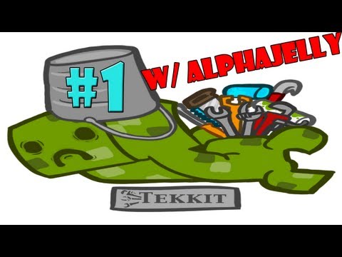 Lets Play Tekkit #1 - Efficiency!