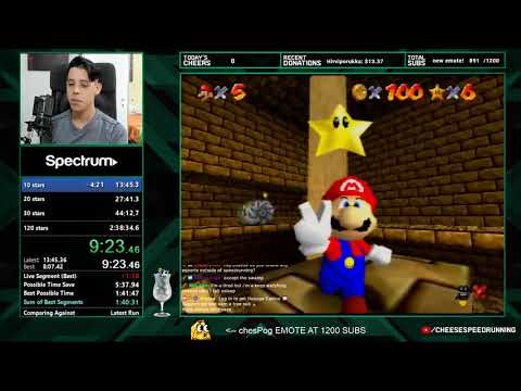 [NEW] SM64 120 Star Randomizer Speedrun in 2:37:25