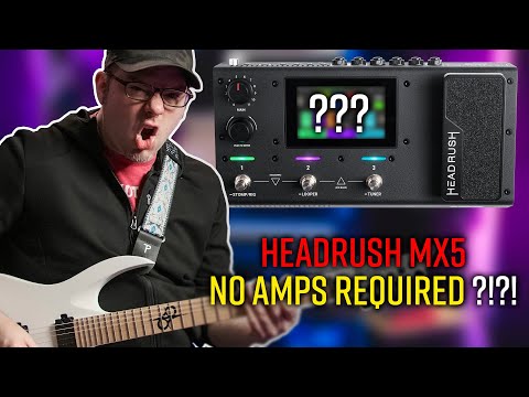 Headrush MX5 Amp Modeling Guitar Effect Processor 2021 - Black image 4