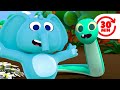 ¡30 Min de Canciones del Zoo! Soy Una Serpiente - El Baile de los Animales y Más | El Reino Infantil