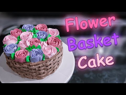 Flower Basket Cake