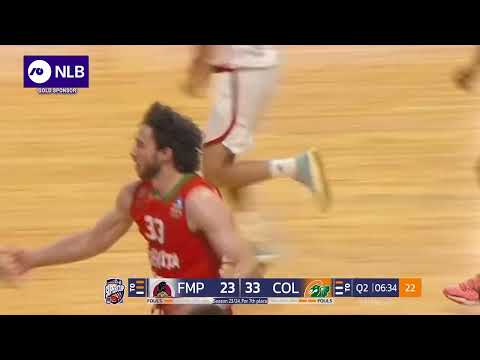 Alexander Shashkov rocks the rim in Podgorica (FMP Soccerbet - Cedevita Olimpija, 20.9.2023)