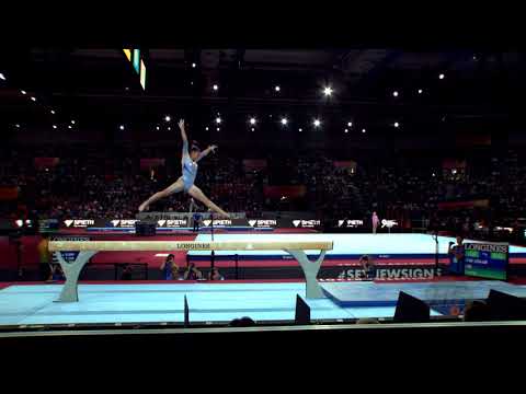 LEE Sunisa (USA) - 2019 Artistic Worlds, Stuttgart (GER) - Qualifications Balance Beam