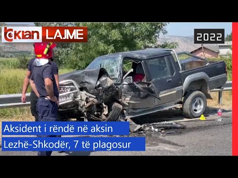 Tv Klan - Aksident i rëndë në aksin Lezhë-Shkodër, 7 të plagosur |Lajme-News