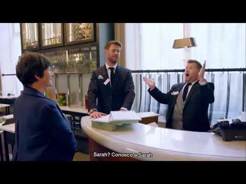 Chris Hemsworth y James Corden subtitulado al español - Parte 2