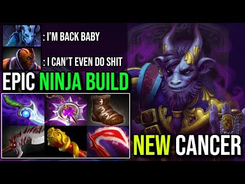 Return of the Cancer Riki Destroy 6Slots Anti Mage - Epic Offlane Riki Brutal Ninja Assassin Dota 2