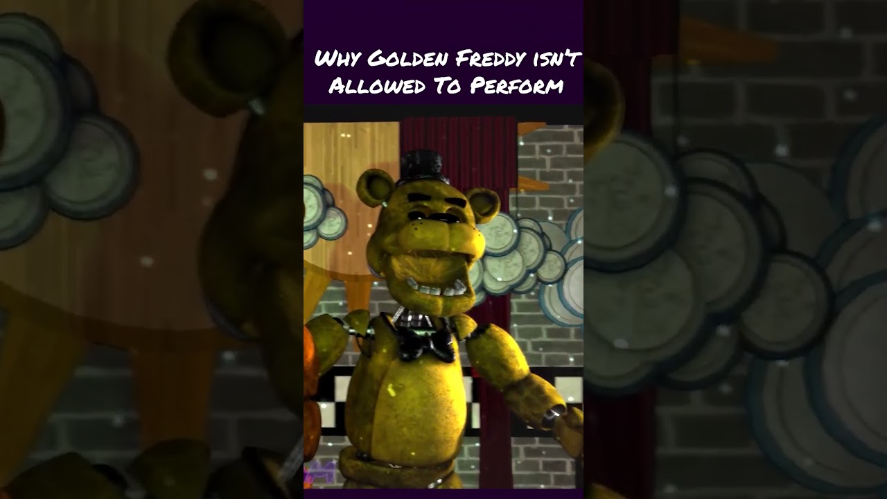 [SFM/FNAF] Why Golden Freddy Isn't Allowed to Perform  #fnaf #fnafsfm #fivenightsatfreddys #sfmfnaf