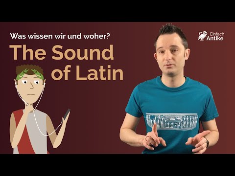 Wie Latein wirklich ausgesprochen wurde (und woher wir das wissen) | Einfach Antike