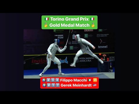 Torino Grand Prix 2023 SMF - GOLD - Filippo Macchi ITA v Gerek Meinhardt USA
