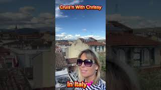 Rooftop Terrace in Italy: A View Of The Duomo #italy #shorts #travel #tuscany